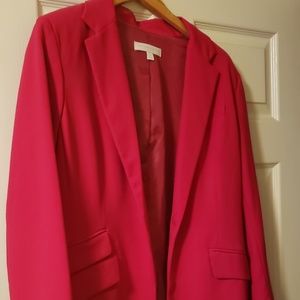 Fushia Casual Blazer